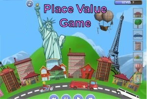 Town Creator Place Value Game
