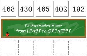 Ordering Numbered Cards