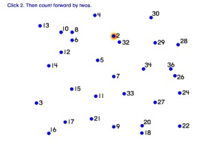 Skip Counting Interactive Game - Connect The Dots