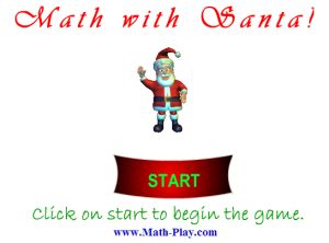 Online Decimal Multiplication and Division Game - Decimal Santa