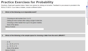 Advanced problems online exercises