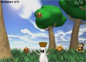 Pumpkin Multiplication Game