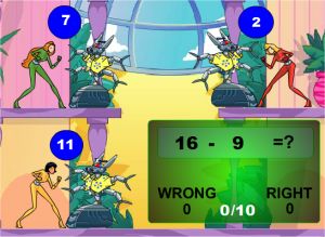 Subtraction Game For Kids - Totally Spies