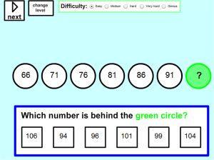 Sequences math Game