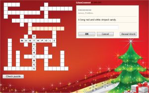 Christmas Crossword Puzzle For Kids (Online, Free & Easy) Grades 3 and 4