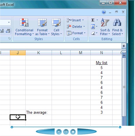 Average Function in Excel - A Tutorial