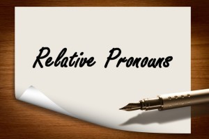 Relative Pronouns