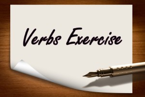 Verbs Interactive Exercise