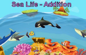 Addition Game - Sea Life