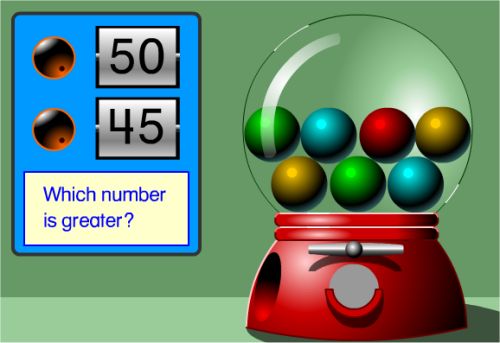 Math Comparing Numbers Games Penny Prizes