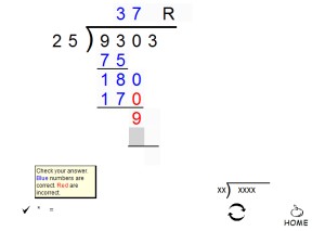 interactive long division games step by step activities examples