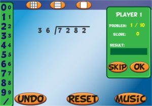 Interactive Long Division Games - Step By Step Activities & Examples