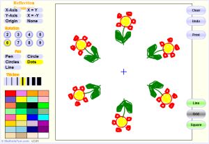 Interactive Rotational Symmetry Game - Symmetry Artist