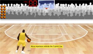 Two Step Equations Game - Algebra Basketball Hoop Shoot Game