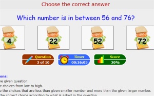 An activity of ordering numbers