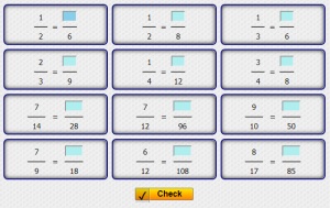 missing denominators