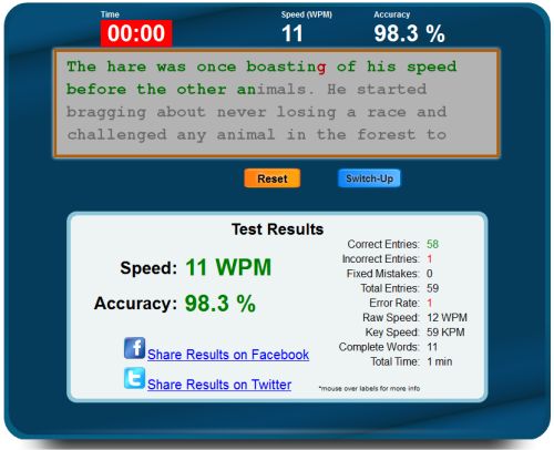 Online Typing Test WPM