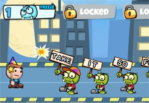 Typing zombies - A keyboarding game for kids