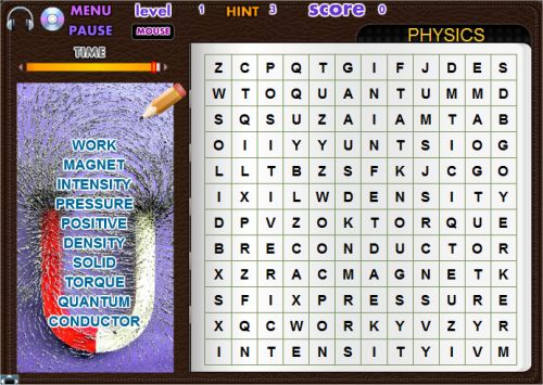 Online Word Search Puzzles Find Words 4th Grade And Higher